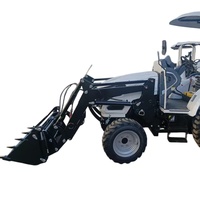Tractor Cargador Versátil: Flexible, Estable y Excelente para Excavar, Cargar y Transportar