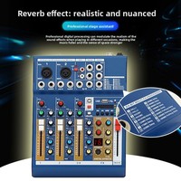 Table de mixage numérique USB professionnelle TopYun, 16 effets de réverbération, réponse en fréquence 20Hz-20kHz, garantie d'un an, idéale pour l'extérieur