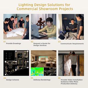 Luminaria LED Empotrable Inteligente Compacta con IA <span class=keywords><strong>de</strong></span> 22W, Ajustable y Antideslumbrante, para Azulejos, Salas <span class=keywords><strong>de</strong></span> Exhibición, Galerías y Exposiciones - Product Image 5