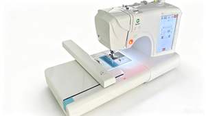 <b>New</b> ES5 12kg Net Weight Compact Computerized Automatic Embroidery <b>Sewing</b> <b>Machine</b> Multi-language Household DIY Custom - Product Image 2