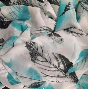 Dropshipping Écharpes Ethniques Châles Foulard Numérique en Mousseline de Soie Hijabs Instantanés Casquette Intérieure Musulmane Bari Fil Carré Hijabs pour Filles - Product Image 4