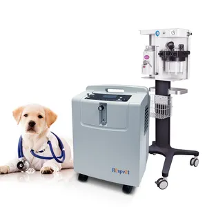 Pet Clinic ospedale uso concentratore di ossigeno con gabbia per animali cane gatto partita con Vet ventilatore macchina