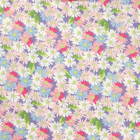 Tissu en satin de chiffon élastique 50D imprimé floral, 100 % polyester organique, antistatique, extensible et léger, pour jupes et robes de filles