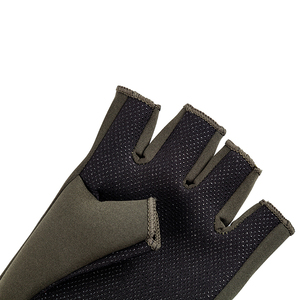 Personalizado antideslizante de neopreno Palm Grips motocicleta ciclismo guante antideslizante medio dedo guantes de pesca - Product Image 5