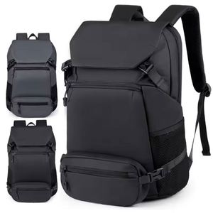 Sac à dos de sport et de loisirs grand format, imperméable, écologique, antivol, pour le cyclisme et la randonnée, durable, avec compartiment pour ordinateur portable - Product Image 1