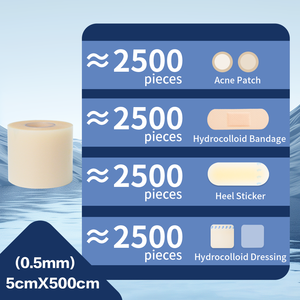 Hydrocolloid Bandage Roll Medical Grade Cut-to-Size <strong>Blister</strong> Tape for Running &amp; Hiking Waterproof <strong>Skin</strong> Protection Fast Healing - Product Image 3