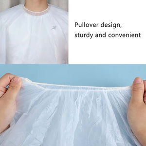 Warna rambut sekali pakai kustom 4 potong alat toko tukang cukur syal perawatan minyak topi mandi penutup telinga sarung tangan kain - Product Image 4