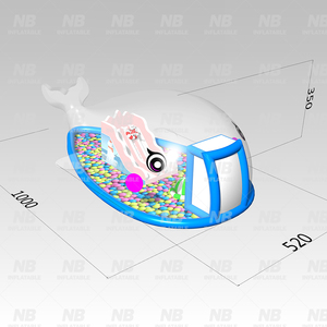 Casa Inflable Personalizada, Parque Infantil de PVC con Certificación CE, Garantía de 3 Años, Tobogán para Niños en Oferta, Parque Inflable - Product Image 4