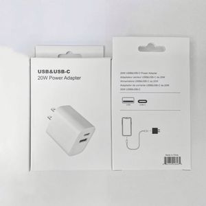 Original Charger logo Custom 20w Pd Usb c Dual Port Pd Wall Charger US EU UK Block Plug 20w Pd Wall Charger With Cable - Product Image 2