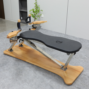 SAERDE Durable Commercial Home Studio <b>Pilates</b> Pulley Tower with Maple Wood Construction for <b>Yoga</b> Exercises and Health Benefits - Product Image 5