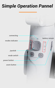 <span class=keywords><strong>Stabilisateur</strong></span> automatique de cardan de bâton de Selfie sans fil à 3 axes pour <span class=keywords><strong>iPhone</strong></span> nouveau support de téléphone portable de pli suivi de visage tenu dans la main - Product Image 6