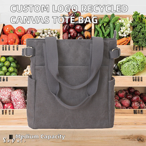 Bolsa de Lona Personalizada de Alta Calidad con Impresión Completa, Diseño Plegable con Logotipo en Relieve, Cierre de Cremallera, Estilo Casual, Color y Tamaño Personalizables - Product Image 2