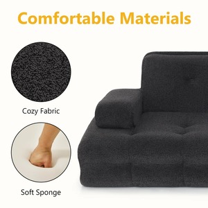 Moderner ortho pä discher Gedächtnis schaum Große Hunde katzen betten Benutzer definierte Haustier-Schlafs ofas Wasserdichte wasch bare abnehmbare Abdeckung - Product Image 4