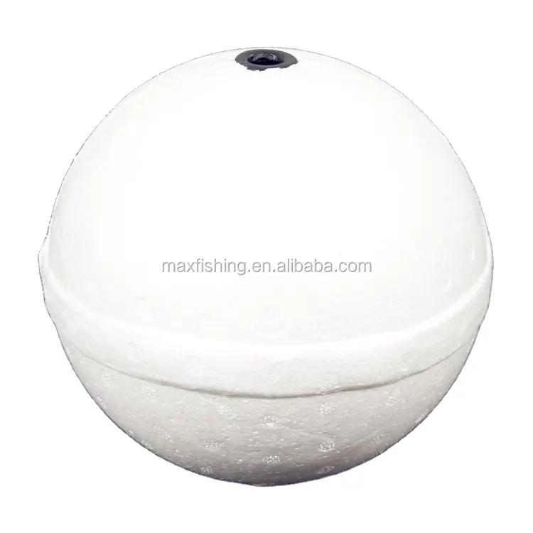 White Wholesale price 7.5'' styrofoam fishing floats