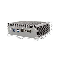 Ordenador PC industrial Core I7 10510U I5 10210U I3 10110U Puerto serie dual de red dual Win10/11 Linux PC integrado sin ventilador