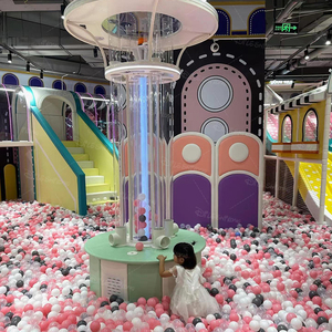 Machine à balles automatique, lanceur de bulles à grande vitesse avec lumières LED pour une utilisation commerciale en intérieur, grande capacité, aires de <span class=keywords><strong>jeux</strong></span> pour enfants - Product Image 4