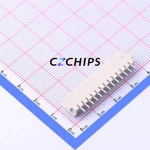 HC-XH-13AWT Wire-to-Board Pin Header SMD,P=2.5mm,Horizontal Mount Connector 1x13P 2.5mm Horizontal Mount XH - Product Image 2