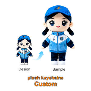 יצרן צעצועי קטיפה ממולאים במבצע חם, עיצוב חדש בהתאמה אישית של בובת צעצוע קטיפה מצוירת, צור לעצמך בובת קטיפה ממולאת - Product Image 3