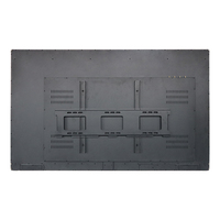 Pantalla Interactiva de 55 Pulgadas para Sala de Reuniones, Android 4K, Pizarra Digital, Panel Interactivo Inteligente, Kiosco Publicitario con Altavoz Integrado