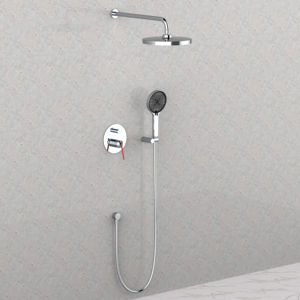 Ensemble de pommeau de <span class=keywords><strong>douche</strong></span> dissimulé en laiton luxueux mitigeur combiné froid et chaud <span class=keywords><strong>douche</strong></span> de pluie murale pour <span class=keywords><strong>bain</strong></span> et salle de <span class=keywords><strong>bain</strong></span> - Product Image 1