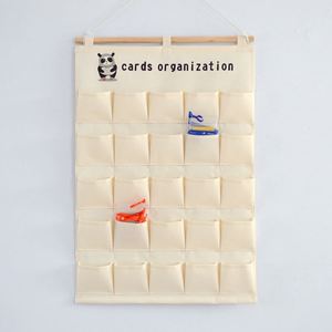 Organisateur mural de classe pour étudiants, avec pochettes numérotées et rangement pour téléphones portables - Product Image 5