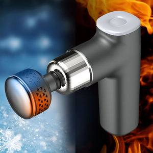 Mini Pistola de Masaje Eléctrica Portátil, Motor sin Escobillas, 8 Velocidades, 5 Cabezales de Masaje, Terapia de Calor y Frío para Alivio Muscular Profundo del Cuerpo - Product Image 2