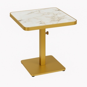 Mesa de Comedor Moderna para Exteriores con Superficie de Piedra Sinterizada para Hotel, Patio, Bar, Bistro, Cafetería y Restaurante - Product Image 2