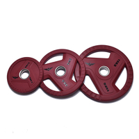 GYMKO Plaques de poids personnalisées en TPU pour la gym, vente en gros en usine