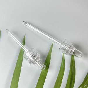 <strong>30ml</strong> 1 oz Flat square Plastic Cap <strong>Glass</strong> Dropper <strong>Bottle</strong> - Product Image 2