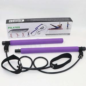 طقم شريط بيلاتس عالي الجودة مع أربطة مقاومة من اللاتكس بشعار قابل للتخصيص لإصلاحات البيلاتس - Product Image 6
