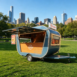 Unique Coffee <b>Concession</b> <b>Trailer</b> DOT Sushi Cart Fully Equipped Milkshake Food Truck - Product Image 6