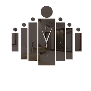 Reloj de Pared de Acrílico Negro para Decoración de Dormitorio o Sala de Estar - Product Image 2