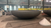 Tête de réservoir elliptique 2:1 en acier au carbone, capuchon semi-elliptique bombé pour réservoir de stockage de propane cryogénique