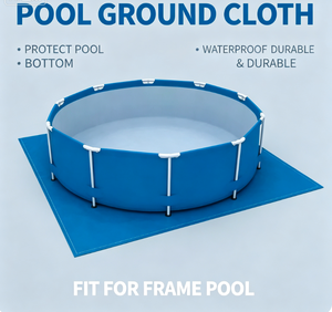 Lona Protectora de PVC para <span class=keywords><strong>Piscina</strong></span>, Cubierta Impermeable y Antipolvo para Piscinas Inflables y de Exterior - Product Image 1