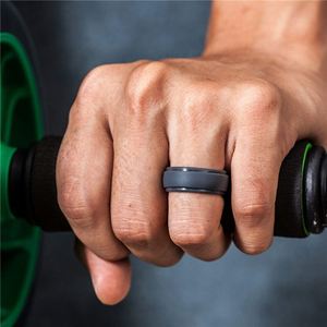 Nouvelle Arrivée Anneaux de Mariage en Silicone de Haute Qualité Exquis Anneaux en Silicone Camouflage - Product Image 2