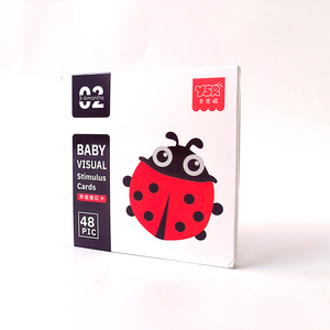 Trẻ em mẫu giáo Đồ chơi giáo dục 6-12 tháng bé THẺ FLASH/thẻ nhận thức gia đình thẻ Hội Đồng Quản trị trò chơi giấy học tập - Product Image 5