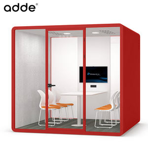 Cabina de reunión de oficina privada acústica móvil, reunión portátil insonorizada, estudio de trabajo de oficina, cabina a prueba de sonido - Product Image 6