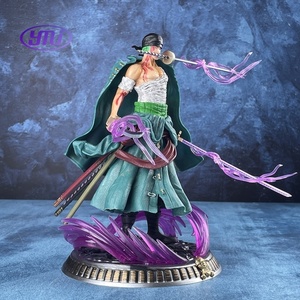 Nouveau One Pieced Anime Figure Bain Sang Roronoa <span class=keywords><strong>Zoro</strong></span> PVC 21cm Action Figure Collection Exquis Modèle Cadeaux D'anniversaire <span class=keywords><strong>Figurine</strong></span> - Product Image 2