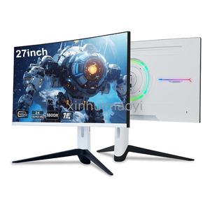 Moniteurs à écran incurvé en vente chaude, 24, 32, 34 pouces, moniteur LCD IPS, 144 <span class=keywords><strong>Hz</strong></span>, 165 <span class=keywords><strong>Hz</strong></span>, 4K, 1080P, 3440*<span class=keywords><strong>1440P</strong></span>, écran de jeu ultra large pour bureau - Product Image 5