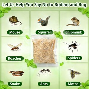 Sachets Répulsifs Souris Ultra-Puissants – Contrôle <span class=keywords><strong>Naturel</strong></span> des Rongeurs pour Garage, Camping-car, Voiture, Sous-sol, Grenier, Entrepôt - Product Image 4