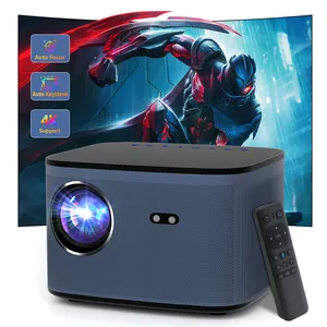 Topfoison H9 Beamer mini projector 4k android smart bluetooth wi-fi Auto Focus projectors with remote control led proyector