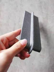 Rainure en béton, rayon profond, manche en bois, acier moulé de 6 pouces - Product Image 6