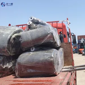 Heavy lifting underwater air bags natural rubber BV certificated marine boat airbags