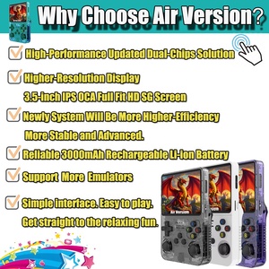 Nuova Versione Air <span class=keywords><strong>Console</strong></span> di Gioco Portatile <span class=keywords><strong>Retro</strong></span> Video Mini R36S PS K36 X6 da 128GB - Product Image 3