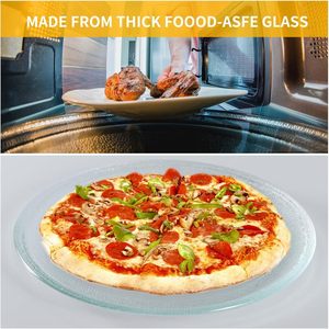 9.6" / 24.5cm <strong>Microwave</strong> Plate Replacement - Fits Virtually All <strong>Small</strong> <strong>Microwaves</strong> - <strong>Microwave</strong> Glass Plate - Product Image 6