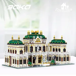 BaKa 2025 Nueva Serie Creativa de Modelos de <span class=keywords><strong>Arquitectura</strong></span> de Plástico <span class=keywords><strong>para</strong></span> Construir, Juguetes Educativos <span class=keywords><strong>para</strong></span> Niños y Adultos, Regalos de Cumpleaños, Juegos de Bloques de Construcción - Product Image 4
