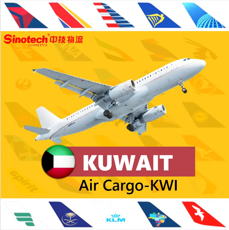Laagste Tarief Van China Stad Expediteur Transport Luchtvracht Van Deur Tot Deur Logistieke Diensten Expediteur Naar Koeweit