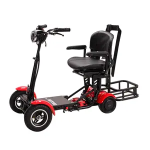 DDCLM 4 roues adulte pliant mobilité électrique voiturette de golf scooter et fauteuils roulants personnes âgées