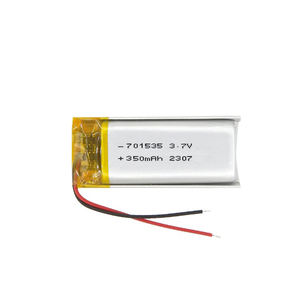PCB ile Lipo şarj edilebilir pil 3.7V 350mAh 701435 701535 polymer piller - Product Image 1