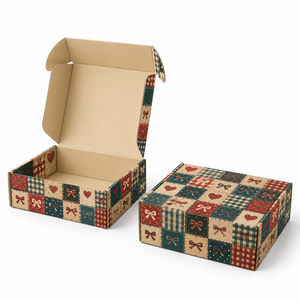 Cajas <span class=keywords><strong>de</strong></span> Envío Corrugadas Americanas Vintage Impresas Personalizadas <span class=keywords><strong>de</strong></span> Primera Calidad con Logotipo para Envíos <span class=keywords><strong>de</strong></span> Marca - Product Image 5